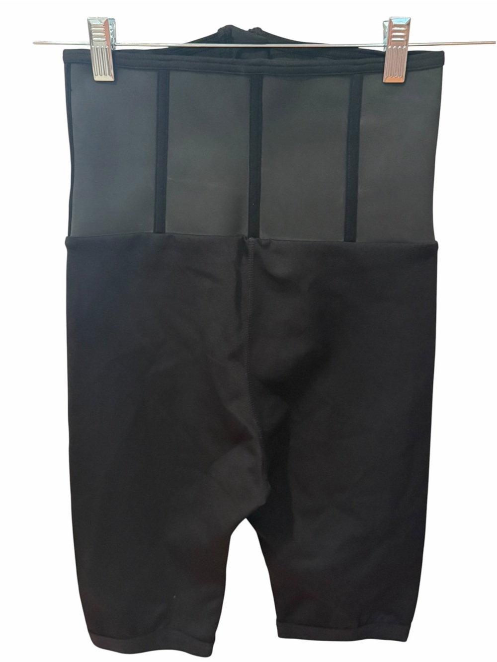 SECNDNTURE Black High Waist Waist Trainer Shapewear Shorts XS